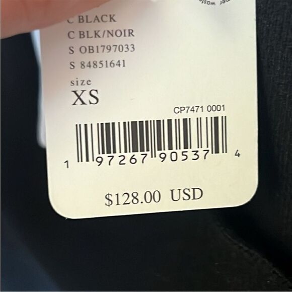 Free People Chic Black Asymmetrical Sweater - Picture 4 of 4